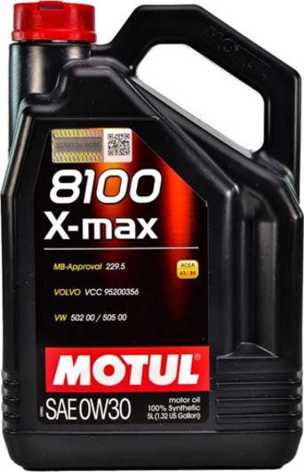 Motul 106601 Engine oil Motul 8100 X-MAX 0W-30, 4L 106601: Buy near me at 2407.PL in Poland at an Affordable price!