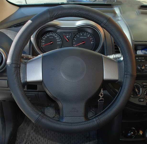 Mammooth MMT CP10060 Steering wheel cover, black (35-37cm) MMTCP10060: Buy near me in Poland at 2407.PL - Good price!