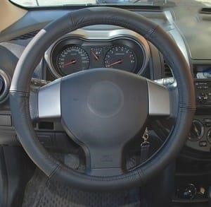 Mammooth MMT CP10064 Steering wheel cover, black (42-44cm) MMTCP10064: Buy near me in Poland at 2407.PL - Good price!