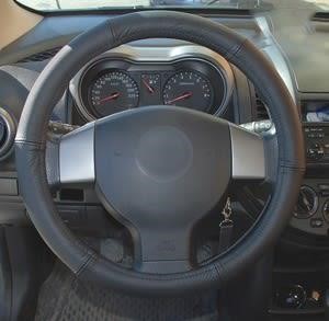 Mammooth MMT CP10065 Steering wheel cover, black (47-49cm) MMTCP10065: Buy near me in Poland at 2407.PL - Good price!