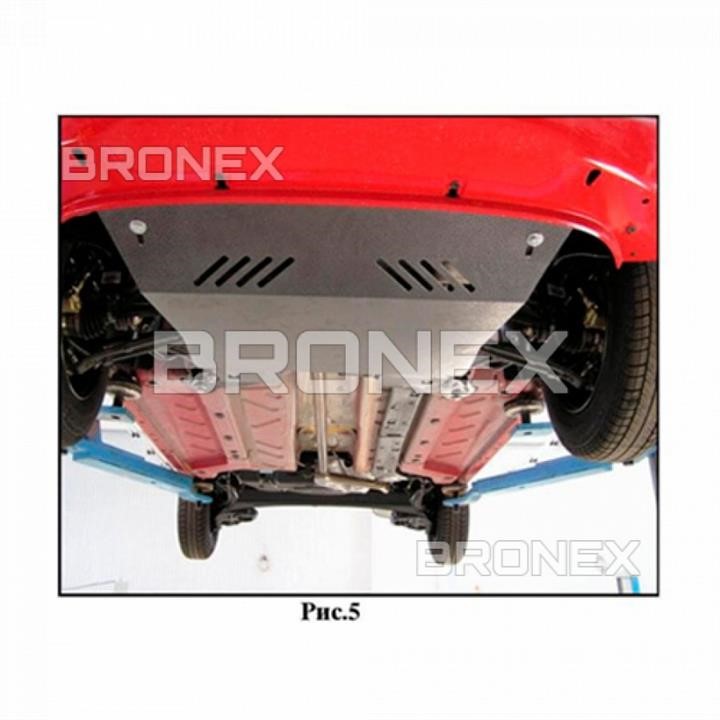 Bronex 101.0018.00.FI Engine protection Bronex standard 101.0018.00.FI for Fiat Panda (radiator, gear box) 101001800FI: Buy near me in Poland at 2407.PL - Good price!