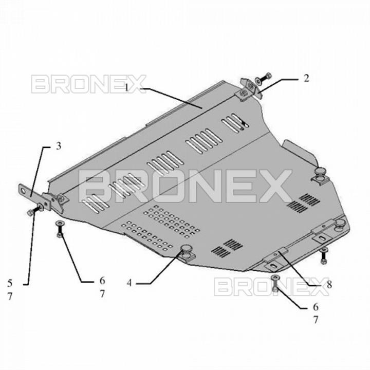 Bronex 101.0064.00 Ochrona silnika Bronex standard 101.0064.00 dla Suzuki Liana (chłodnica samochodowa, skrzynia biegów) 101006400: Atrakcyjna cena w Polsce na 2407.PL - Zamów teraz!