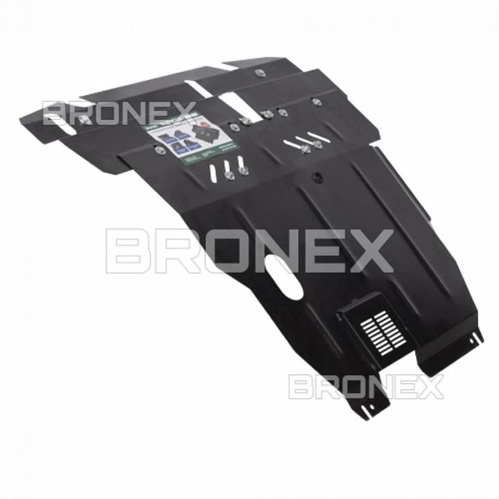 Bronex 101.0070.00 Engine protection Bronex standard 101.0070.00 for Mitsubishi Outlander (radiator, gear box) 101007000: Buy near me in Poland at 2407.PL - Good price!