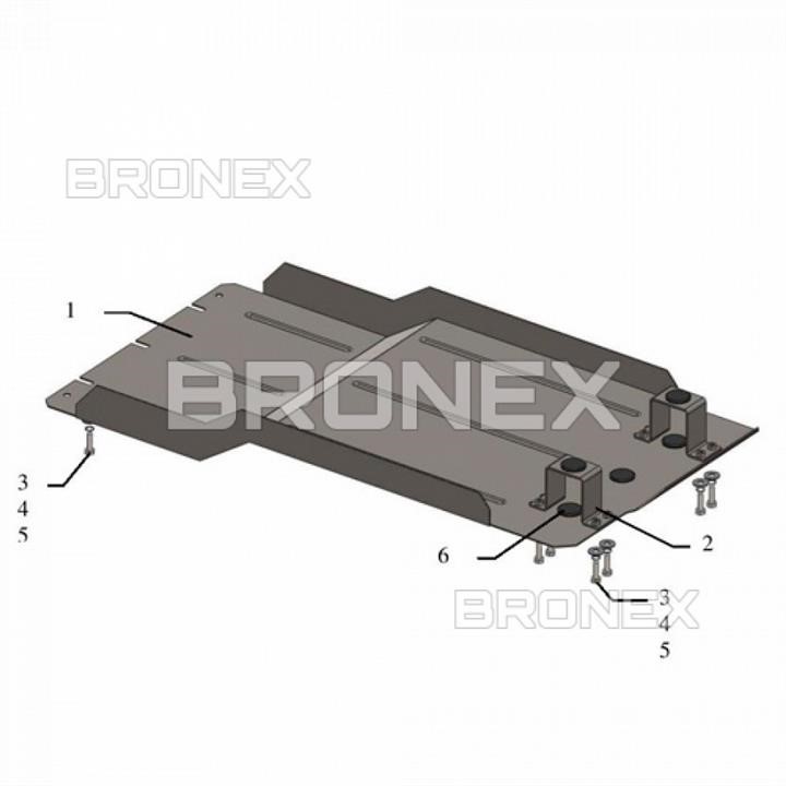 Bronex 101.0417.00 Ochrona skrzyni biegówBronex standard 101.0417.00 dla Mitsubishi L200 (sprawa transferowa) 101041700: Dobra cena w Polsce na 2407.PL - Kup Teraz!