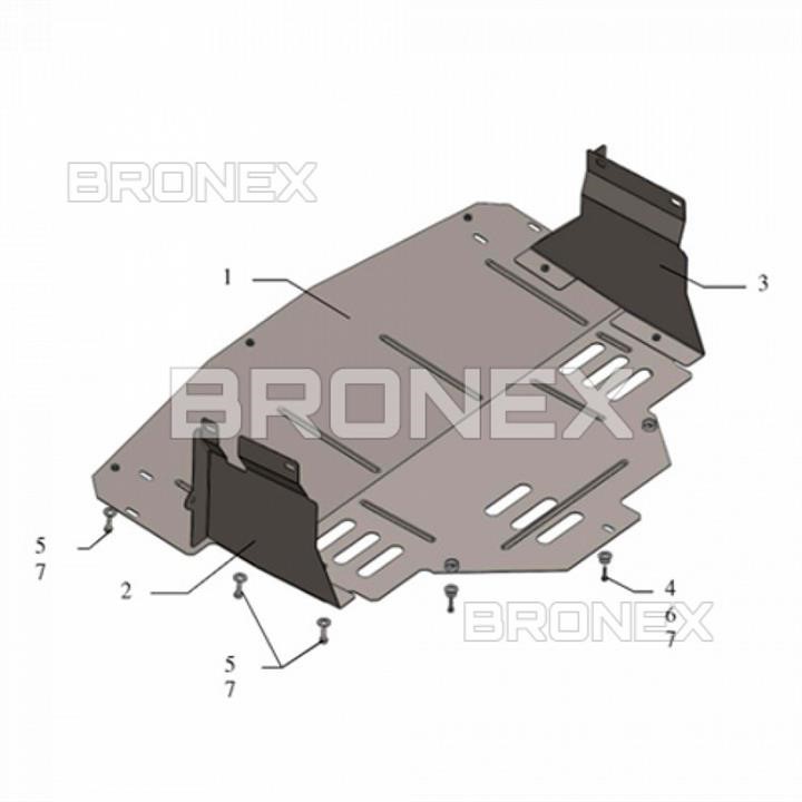 Bronex 101.0516.00 Ochrona silnika Bronex standard 101.0516.00 dla Opel Movano B (chłodnica samochodowa, skrzynia biegów) 101051600: Dobra cena w Polsce na 2407.PL - Kup Teraz!