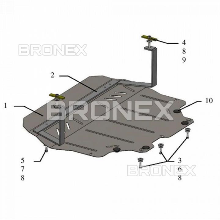 Bronex 101.0532.00 Ochrona silnika Bronex standard 101.0532.00 dla Volkswagen Passat B8 (chłodnica samochodowa, skrzynia biegów) 101053200: Dobra cena w Polsce na 2407.PL - Kup Teraz!