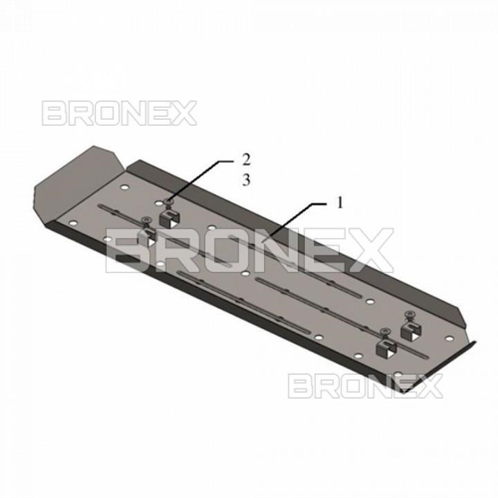 Bronex 101.0654.00 Fuel tank protectionBronex standard 101.0654.00 for Ford Ranger 101065400: Buy near me in Poland at 2407.PL - Good price!