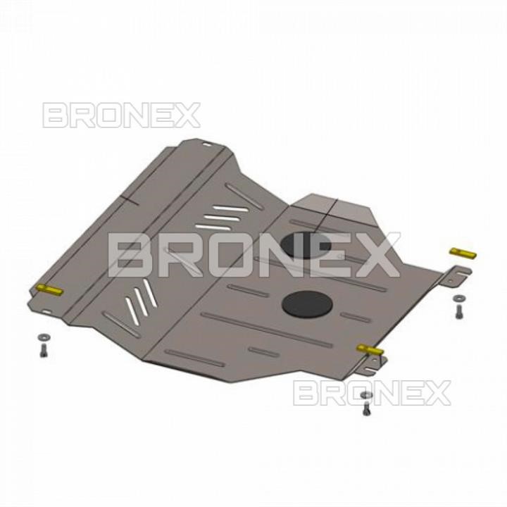 Bronex 101.9083.00 Engine protection Bronex standard 101.9083.00 for Daewoo Tico (radiator, gear box) 101908300: Buy near me in Poland at 2407.PL - Good price!