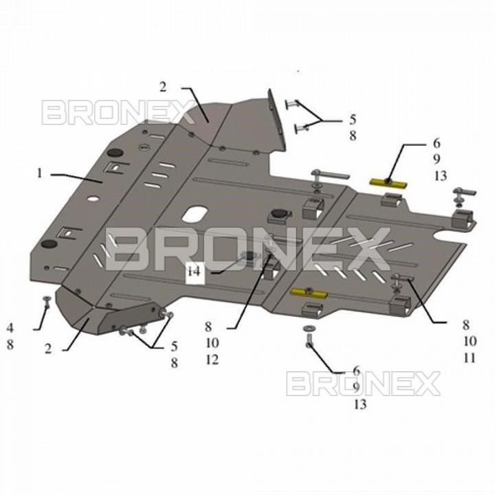 Bronex 101.9226.00 Ochrona silnika Bronex standard 101.9226.00 dla Audi A4 B5 (chłodnica samochodowa) 101922600: Dobra cena w Polsce na 2407.PL - Kup Teraz!