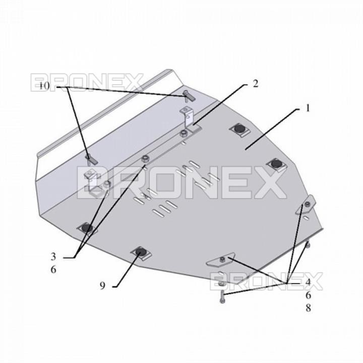 Bronex 102.0202.00 Ochrona silnika Bronex premia 102.0202.00 dla Acura MDX (chłodnica samochodowa, skrzynia biegów) 102020200: Dobra cena w Polsce na 2407.PL - Kup Teraz!