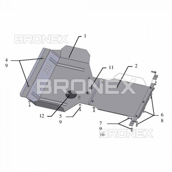Bronex 102.0210.00 Ochrona silnika Bronex premia 102.0210.00 dla Subaru Forester SH (chłodnica samochodowa, skrzynia biegów) 102021000: Dobra cena w Polsce na 2407.PL - Kup Teraz!