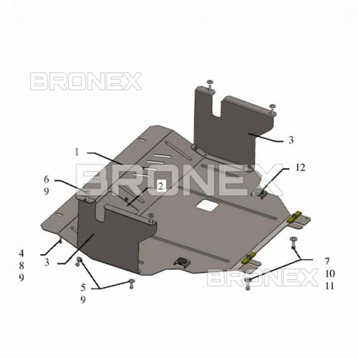 Bronex 102.0556.00 Ochrona silnika Bronex premia 102.0556.00 dla Nissan X-Trail (chłodnica samochodowa, skrzynia biegów) 102055600: Dobra cena w Polsce na 2407.PL - Kup Teraz!