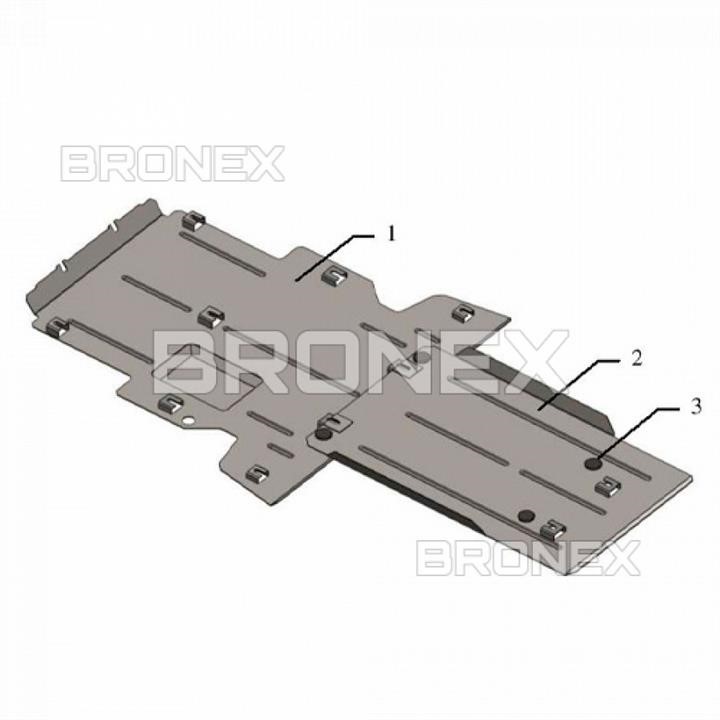 Bronex 102.0602.00 Ochrona silnika Bronex premia 102.0602.00 dla Range Rover Sport 102060200: Atrakcyjna cena w Polsce na 2407.PL - Zamów teraz!