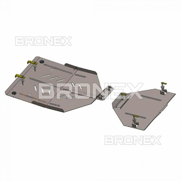 Bronex 102.0789.00 Transfer case protectionBronex premium 102.0789.00 for Porsche Cayenne (rear axle reducer) 102078900: Buy near me in Poland at 2407.PL - Good price!