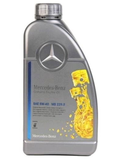Mercedes A 000 989 86 06 11 AAEE Моторное масло Mercedes MB 229.5 5W-40, 1л A000989860611AAEE: Отличная цена - Купить в Польше на 2407.PL!