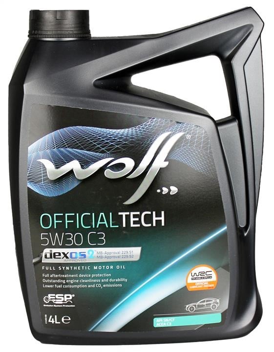 Wolf 8308116 Engine oil Wolf OfficialTech 5W-30, 4L 8308116: Buy near me in Poland at 2407.PL - Good price!