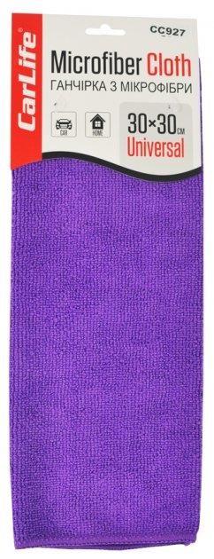 CarLife CC927 Microfiber cleaning cloth 30x30 cm, purple CC927: Buy near me in Poland at 2407.PL - Good price!