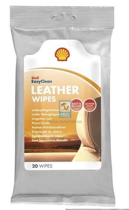 Shell 7041068134163 Leather Wipes, 20 pcs. 7041068134163: Buy near me in Poland at 2407.PL - Good price!