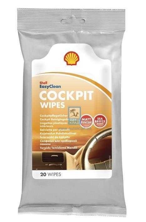 Shell 7041068133623 Cockpit Wipes, 20 pcs. 7041068133623: Buy near me in Poland at 2407.PL - Good price!