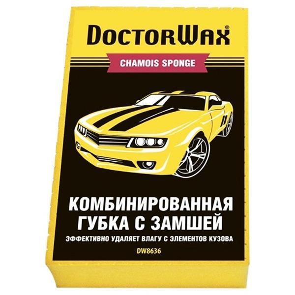 Doctor Wax DW8636 Sponge with suede 10x15x4 cm DW8636: Buy near me in Poland at 2407.PL - Good price!