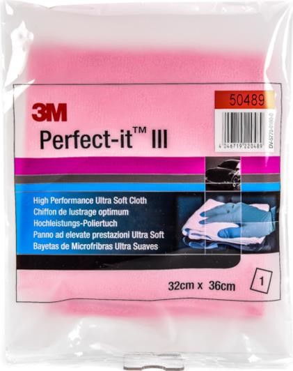 3M 50489 Stofftuch Perfect-it III Mikrofaser 32x36 cm, rosa 50489: Kaufen Sie zu einem guten Preis in Polen bei 2407.PL!