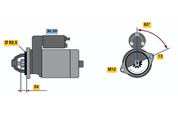 0001109041 Bosch Starter
