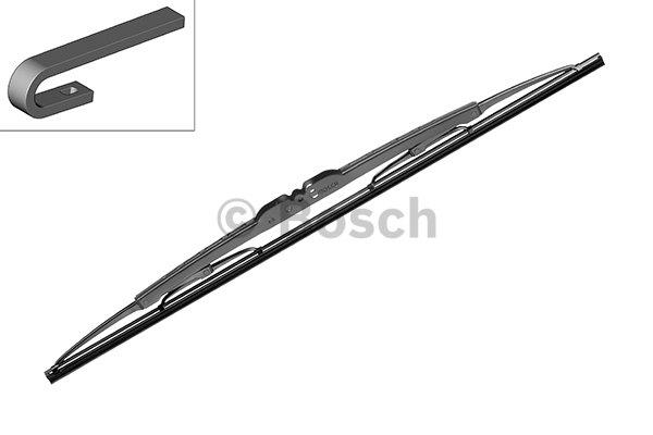Bosch 3 397 004 761 Щетка стеклоочистителя каркасная 530 мм (21") 3397004761: Отличная цена - Купить в Польше на 2407.PL!