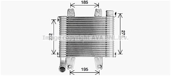 AVA KA4305 Intercooler, charger KA4305: Buy near me in Poland at 2407.PL - Good price!