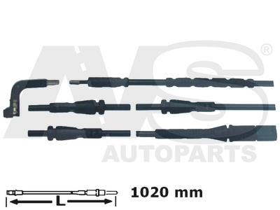 AVS Autoparts 340708 Warning Contact, brake pad wear 340708: Buy near me at 2407.PL in Poland at an Affordable price!
