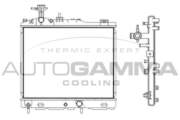 Autogamma 107894 Теплообменник 107894: Купить в Польше - Отличная цена на 2407.PL!