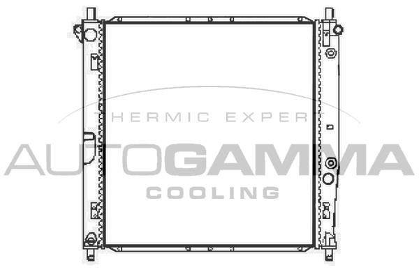 Autogamma 107951 Radiator, engine cooling 107951: Buy near me at 2407.PL in Poland at an Affordable price!