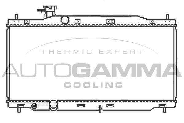 Autogamma 107953 Radiator, engine cooling 107953: Buy near me in Poland at 2407.PL - Good price!