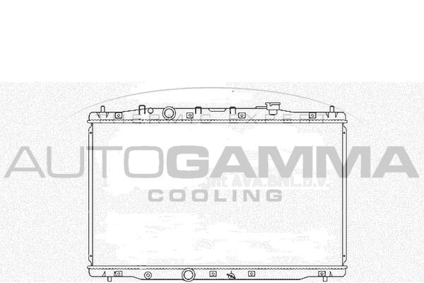 Autogamma 107987 Radiator, engine cooling 107987: Buy near me in Poland at 2407.PL - Good price!