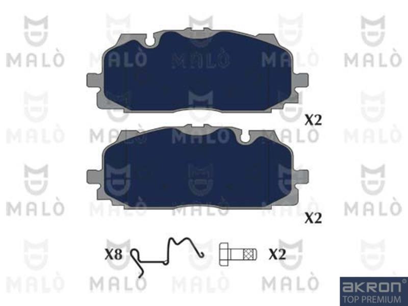 Malo 1051343 Brake Pad Set, disc brake 1051343: Buy near me in Poland at 2407.PL - Good price!