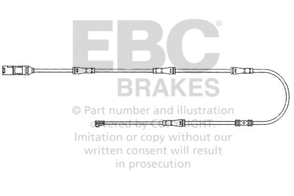 EBC EFA159 Warning contact, brake pad wear EFA159: Buy near me in Poland at 2407.PL - Good price!