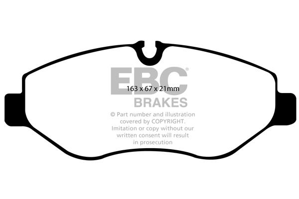 EBC DP1926 Brake Pad Set, disc brake DP1926: Buy near me in Poland at 2407.PL - Good price!