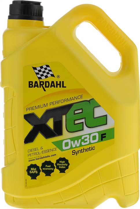 Bardahl 36853 Engine oil Bardahl XTEC 0W-30, 5L 36853: Buy near me in Poland at 2407.PL - Good price!