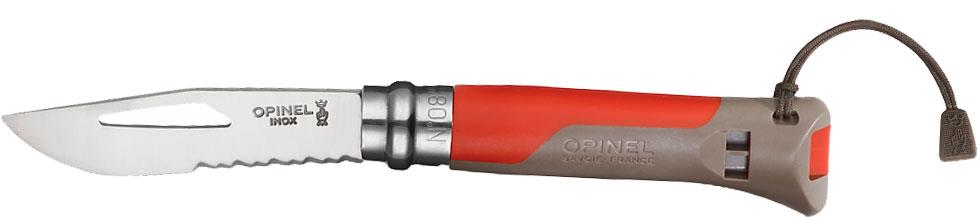 Opinel 001714 Knife Opinel № 8 Outdoor earth-red 001714: Buy near me in Poland at 2407.PL - Good price!