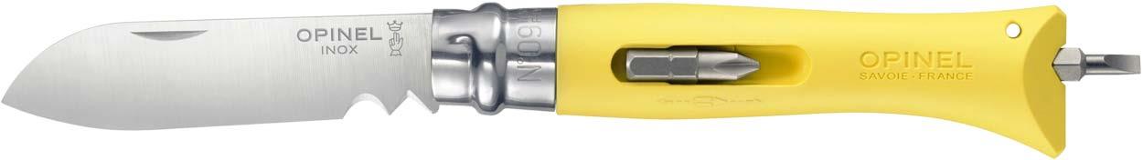 Opinel 001804 Nóż Opinel DIY № 9 Inox. Kolor - żółty 001804: Dobra cena w Polsce na 2407.PL - Kup Teraz!