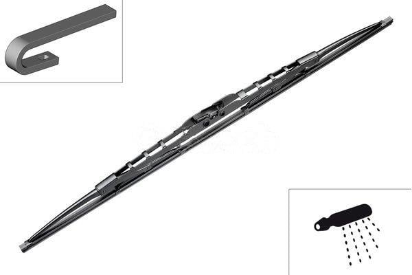 Bosch 3 397 004 080 Frame wiper blade Bosch Twin 700 mm (28") 3397004080: Buy near me in Poland at 2407.PL - Good price!
