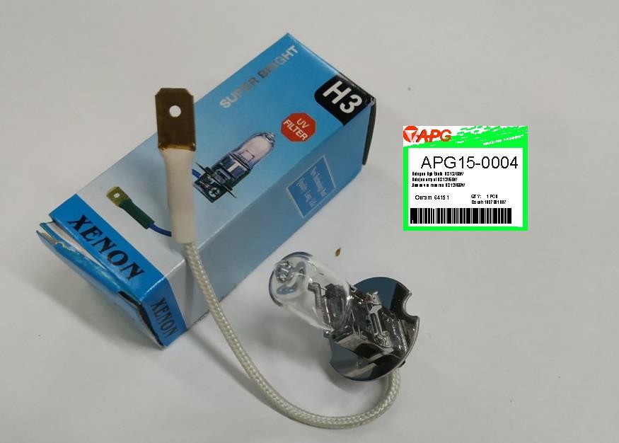 APG APG15-0004 Лампа галогенна 12В H3 APG150004: Приваблива ціна - Купити у Польщі на 2407.PL!