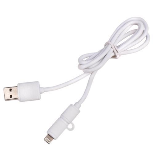 Pulso CP-001W Kabel PULSO USB - Micro USB / Apple 1m biały (okrągły) (CP-001W) CP001W: Atrakcyjna cena w Polsce na 2407.PL - Zamów teraz!