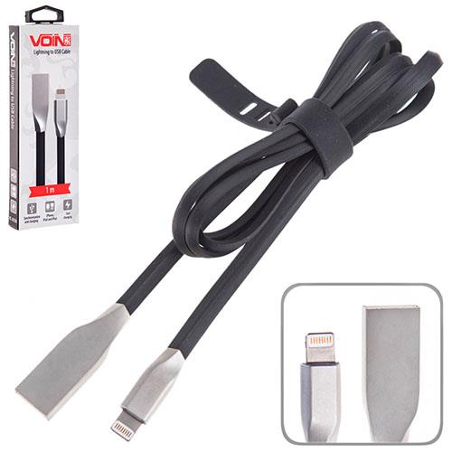 Voin VC-003BK Кабель USB - Lightning 1m black VC003BK: Приваблива ціна - Купити у Польщі на 2407.PL!