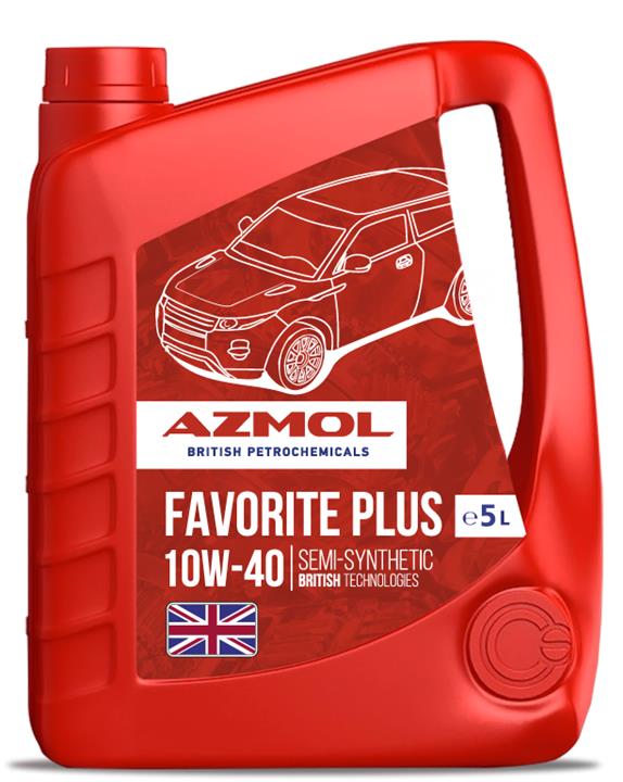 Azmol AZMOL FAVORITE PLUS 10W-40, 5 Л Моторное масло Azmol Favorite Plus 10W-40, 5л AZMOLFAVORITEPLUS10W405: Отличная цена - Купить в Польше на 2407.PL!