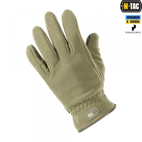 M-Tac 90011062-L Winter Gloves Premium Fleece Army Olive L 90011062L: Buy near me in Poland at 2407.PL - Good price!