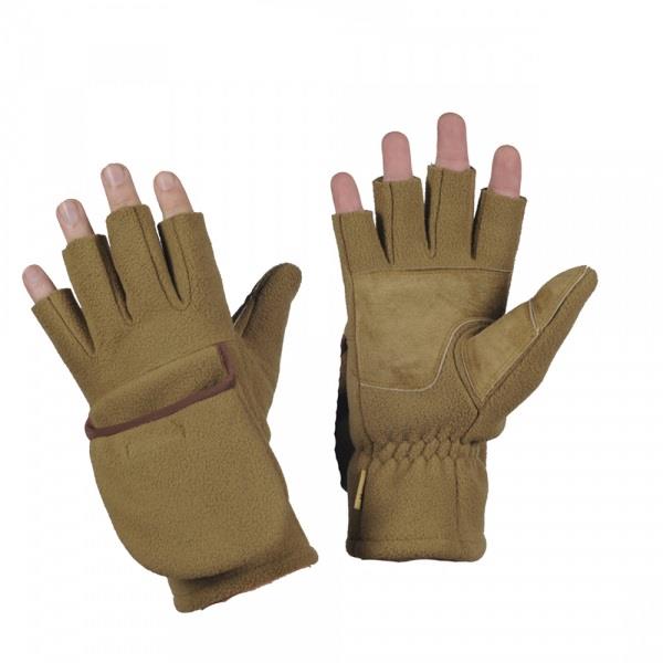 M-Tac 90008003-L/XL Fingerless gloves with a flip cover Windblock 295 Tan L/XL 90008003LXL: Buy near me in Poland at 2407.PL - Good price!