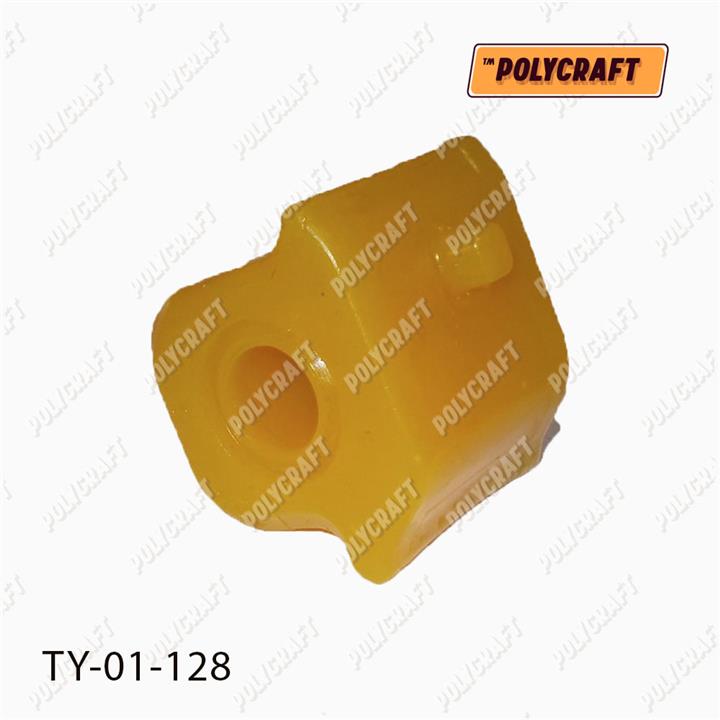 POLYCRAFT TY-01-128 Втулка стабилизатора переднего полиуретановая правая TY01128: Отличная цена - Купить в Польше на 2407.PL!