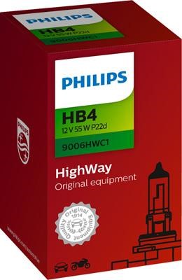 Philips 9006HWC1 Halogen lamp 12V HB4 51W 9006HWC1: Buy near me in Poland at 2407.PL - Good price!