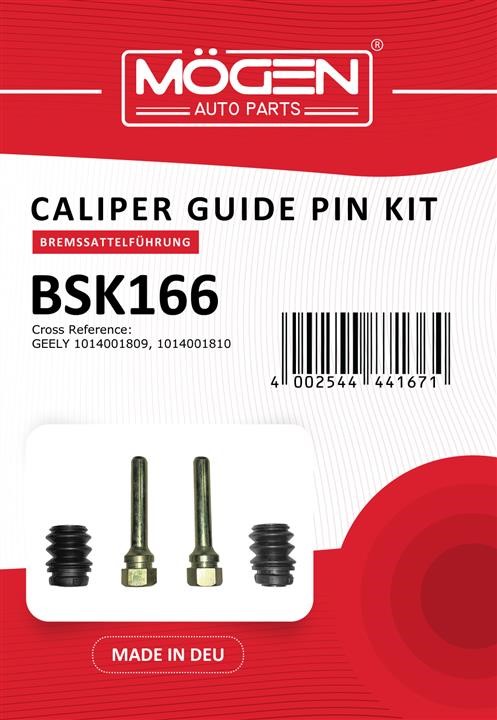 Mogen BSK166 Sleeve guide brake caliper BSK166: Buy near me in Poland at 2407.PL - Good price!
