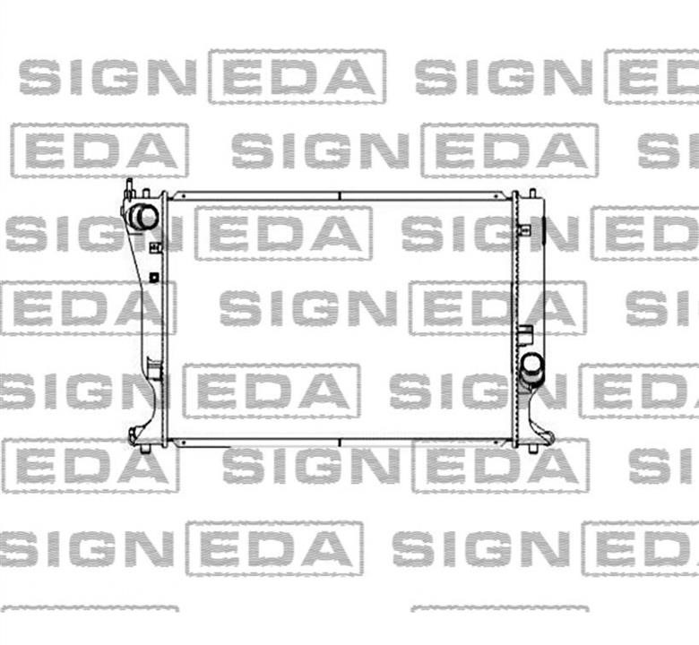 Signeda RA64695K Radiator, engine cooling RA64695K: Buy near me in Poland at 2407.PL - Good price!